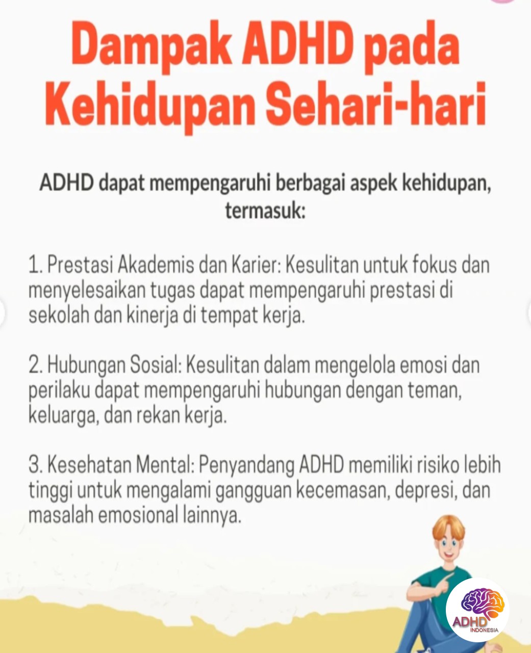 ADHD dan Hubungan Sosial Anak di Lingkungan Sekolah di Kabupaten Nganjuk