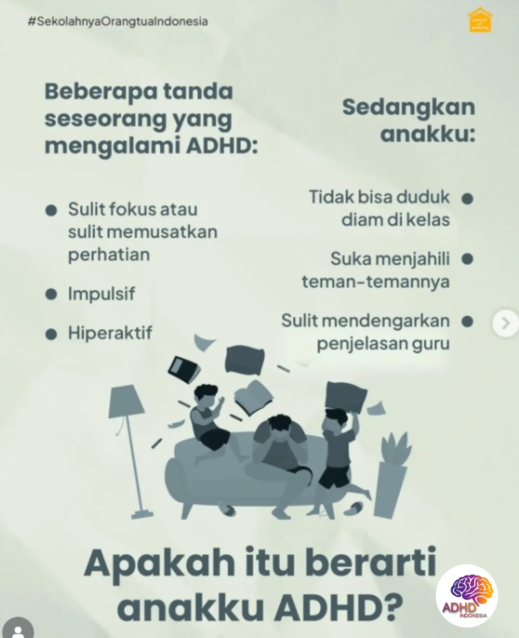 Ciri dan Gejala ADHD pada Anak Usia Dini di Kabupaten Nganjuk
