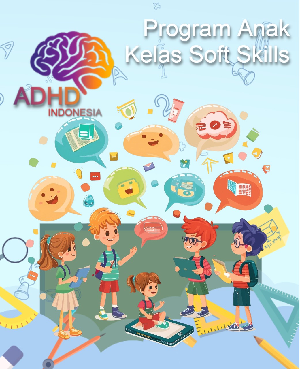 Program ADHD Indonesia Kabupaten Nganjuk Kelas Soft Skills Anak ADHD