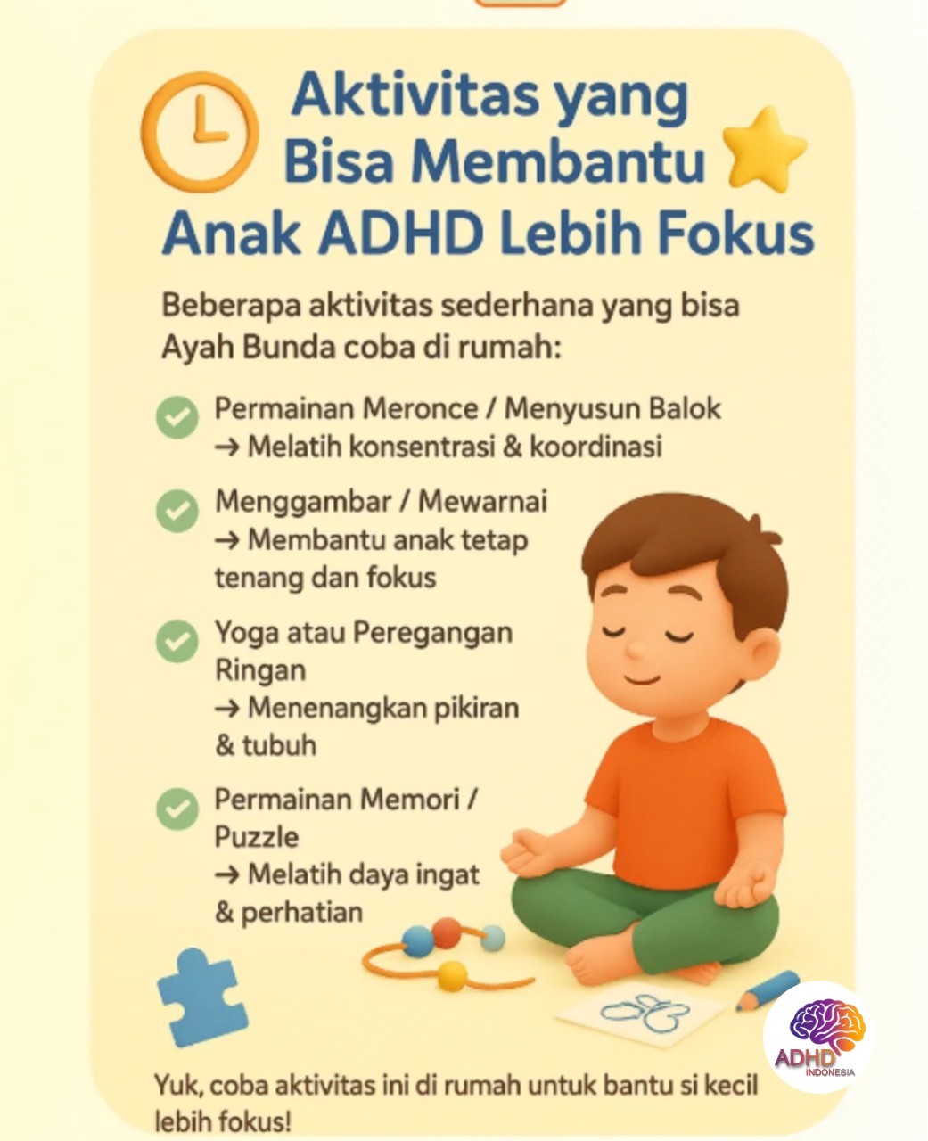 Pendekatan Edukatif yang Tepat untuk Anak ADHD di Kabupaten Nganjuk